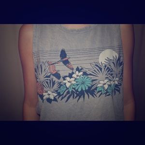 Tropical tank top